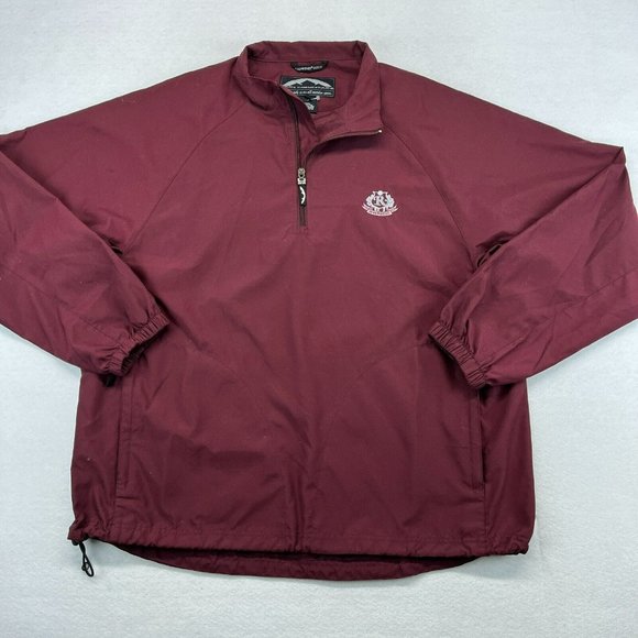 Sun Mountain 1/4 Zip Pullover Jacket XL Extra Large Men's Windbreaker Golfing - Picture 1 of 11